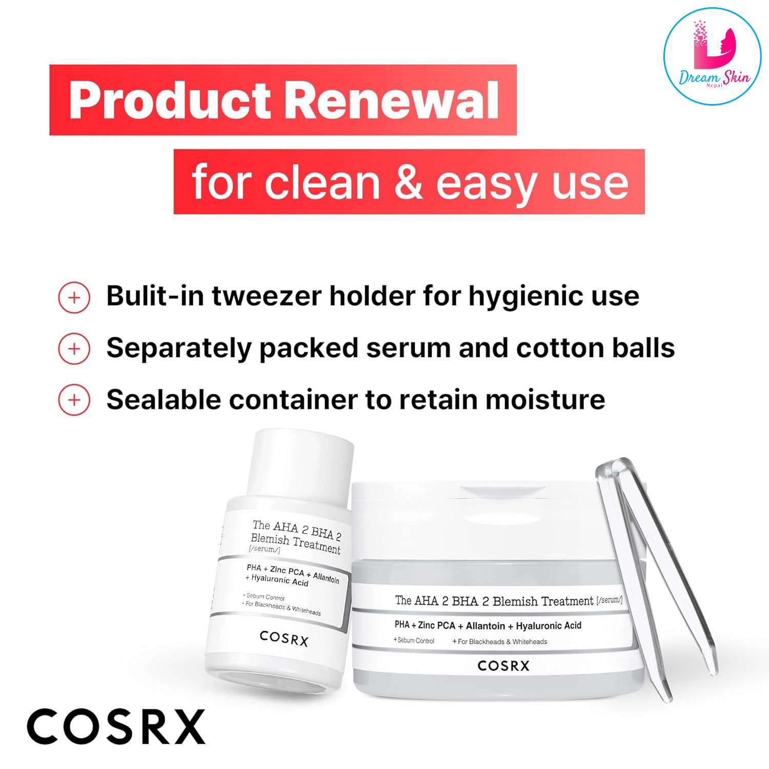 Cosrx The AHA 2 BHA 2 Blemish Treatment Serum [50g]